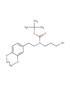 Astatech 3-[BOC(3,4-DIMETHOXYPHENETHYL)AMINO]-1-PROPANOL; 0.1G; Purity 95%; MDL-MFCD32662355